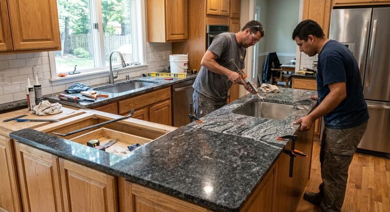 Countertop Renovation in Sonoma County, CA