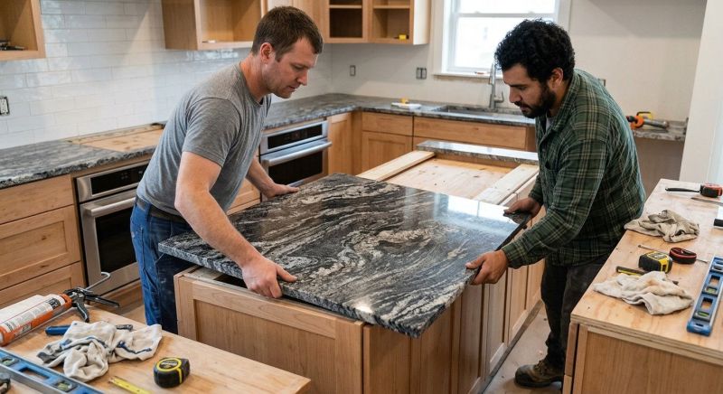 Custom Countertop Installation in Lake County, IL