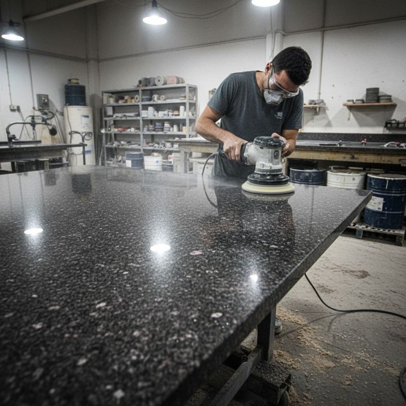 Quartz Countertop Polishing